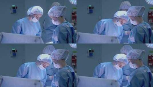 正在手术的外科医生高清在线视频素材下载