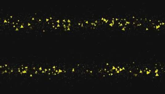 三角形粒子前景装饰视频素材带通道高清在线视频素材下载