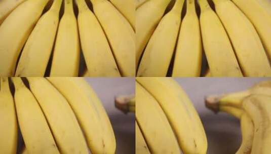 水果香蕉热带甜蕉芭蕉高清在线视频素材下载