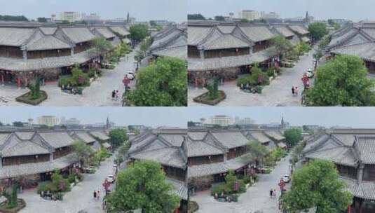 国家5A级景区，山东青州古城风景高清在线视频素材下载