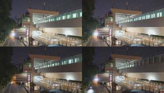 延安西路地铁站高清在线视频素材下载