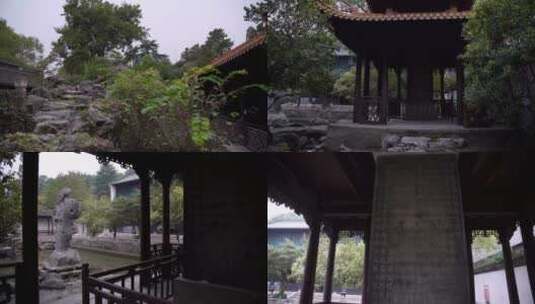 杭州西湖文澜阁建筑4K视频素材高清在线视频素材下载