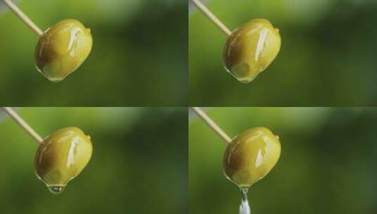 橄榄滴油高清在线视频素材下载