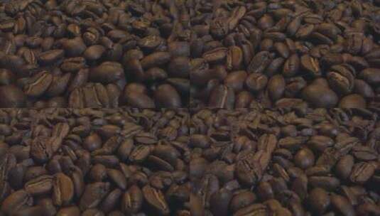 咖啡豆精美展示高清在线视频素材下载