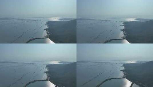 阳西海岸线海陵岛4K航拍视频高清在线视频素材下载