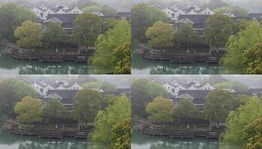 江南水乡乌镇 人文风景 高品质4K log素材高清在线视频素材下载