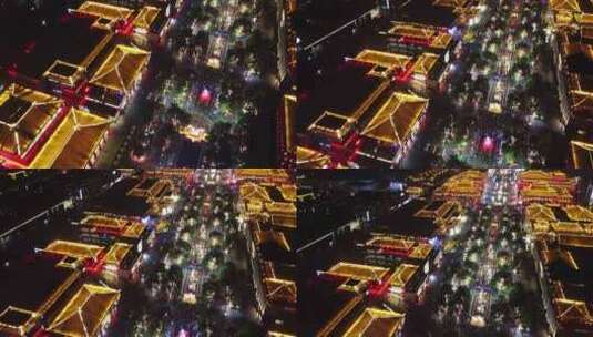 西安 - 大唐不夜城高清在线视频素材下载