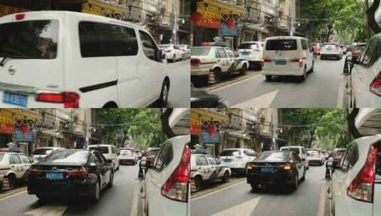 城市交通拥堵街道高清在线视频素材下载