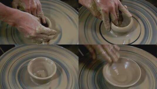 陶艺手工高清在线视频素材下载