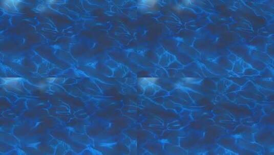 3d渲染蓝色海水循环流动动画背景视频高清在线视频素材下载