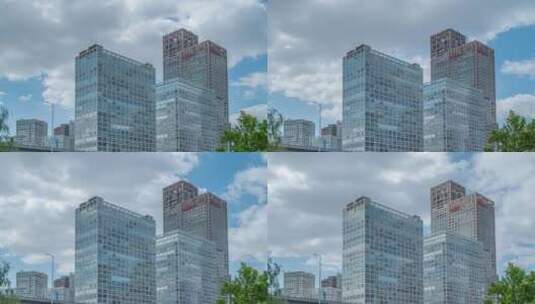 【8k】北京建外SOHO写字楼延时高清在线视频素材下载