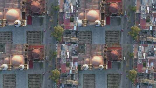 Oaxaca City， Church，高清在线视频素材下载