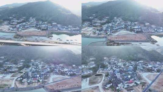 中国广东省梅州市大埔县高陂镇银滩村高清在线视频素材下载