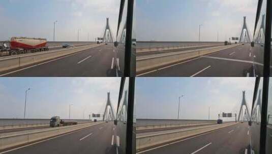 珠海洪鹤大桥运动相机空镜高清在线视频素材下载