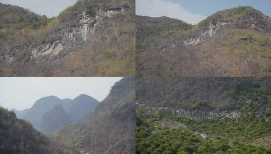 高大的山峰悬崖高清在线视频素材下载