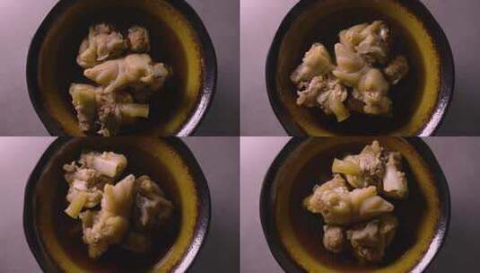 4K上海传统美食糟猪脚高清在线视频素材下载