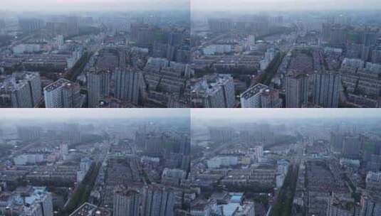 郑州市交通道路城市航拍高清在线视频素材下载