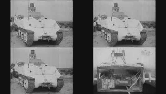 坦克巡逻高清在线视频素材下载