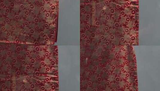 盘扣丝绸旗袍修身中国风高清在线视频素材下载