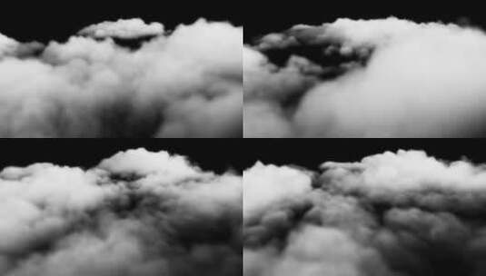 【Alpha通道】云雾云彩环境云雾延时动画高清在线视频素材下载