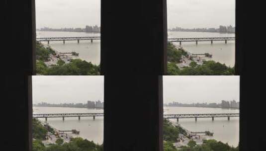 杭州西湖六和塔高清在线视频素材下载