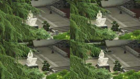 武汉向警予雕塑高清在线视频素材下载