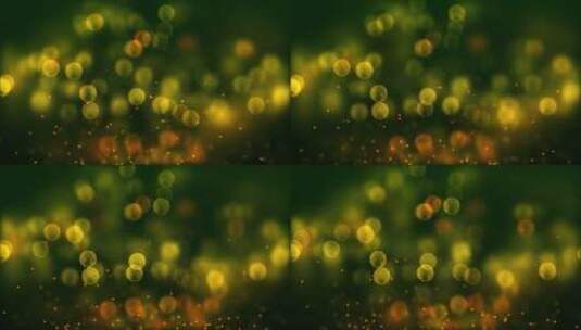 金色粒子光斑背景高清在线视频素材下载