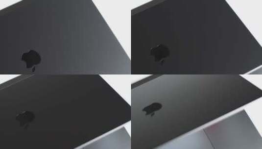 全新Apple MacBook Pro 07的高角度拍摄高清在线视频素材下载