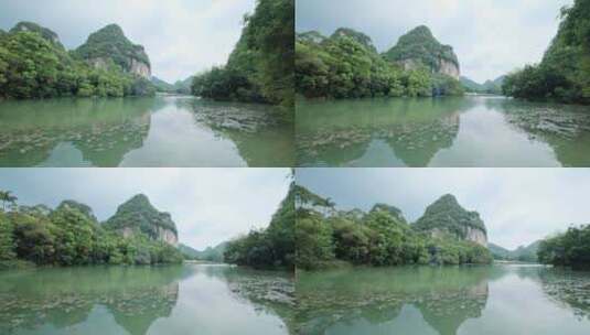 广西柳州山水龙潭公园风景高清在线视频素材下载