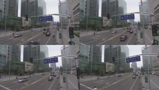 北京金融大街大摇臂拍摄9高清在线视频素材下载