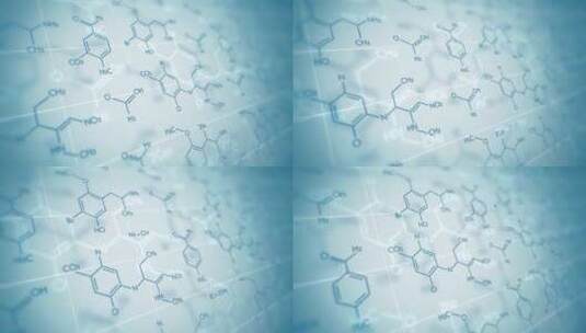 生物技术 分子结构 化学高清在线视频素材下载