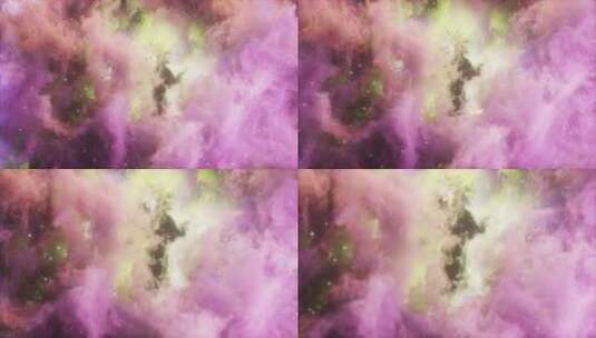 粉末 爆炸 烟雾 彩色 素材高清在线视频素材下载
