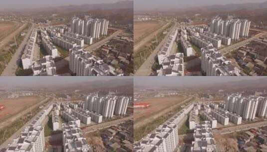 陕西省商洛市商州区 民房建筑高清在线视频素材下载