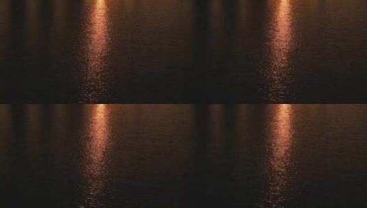 夕阳 波光粼粼水面 傍晚日落 4701高清在线视频素材下载