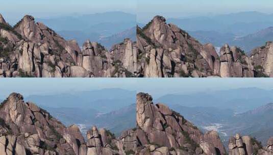 江西上饶灵山风景名胜区航拍高清在线视频素材下载