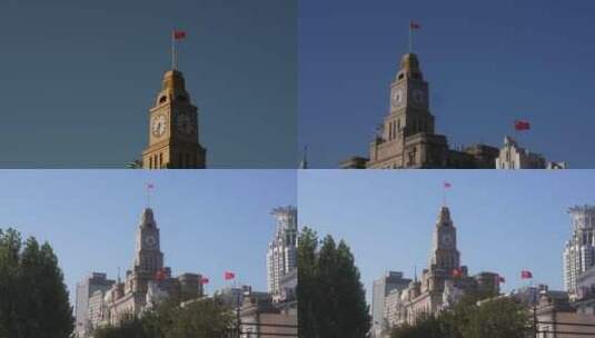 上海钟楼高清在线视频素材下载