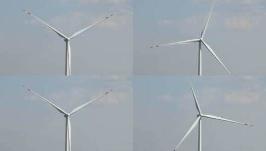 风力发电新能源风电绿色能源清洁能源高清在线视频素材下载