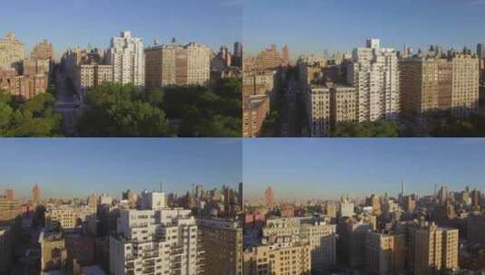 高层建筑的城市景观高清在线视频素材下载