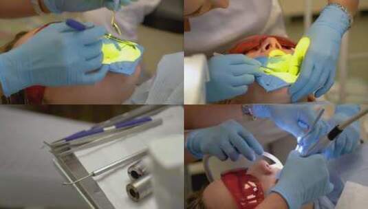 口腔医院牙科手术高清在线视频素材下载