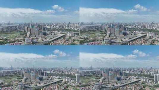 武汉绿城住宅高清在线视频素材下载