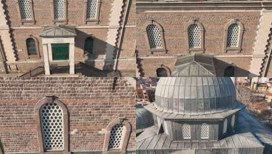 历史悠久的扎格诺斯帕夏清真寺高清在线视频素材下载