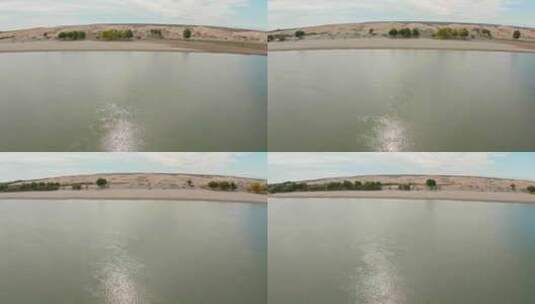 宁静的额尔齐纳河高清在线视频素材下载