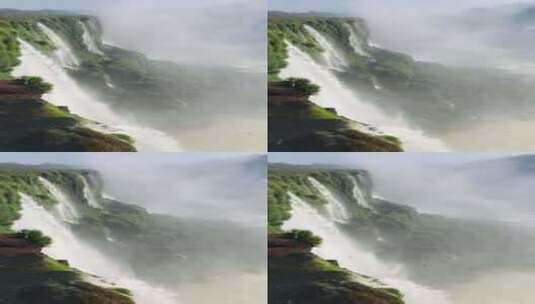 高山流水 山间溪流瀑布高清在线视频素材下载
