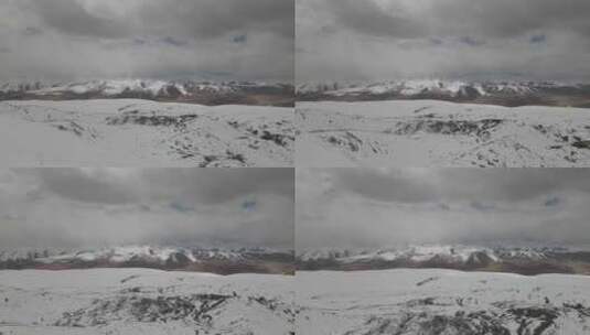 慕士塔格峰雪山高清在线视频素材下载