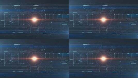 科技感未来感电子界面背景高清在线视频素材下载