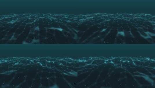 4K plexus粒子网格海洋高清AE视频素材下载