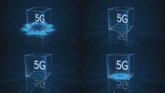 5G科技A 1互联网大数据云计算 物联网高清AE视频素材下载