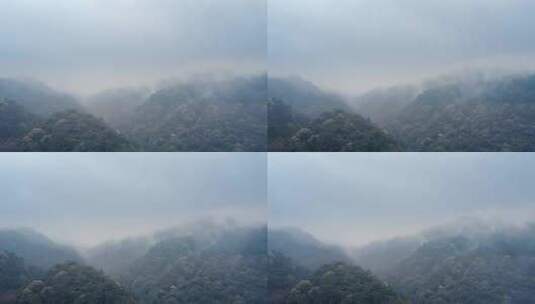 山 雾气高清在线视频素材下载