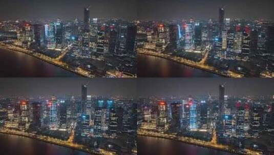 广州琶洲夜景延时高清在线视频素材下载