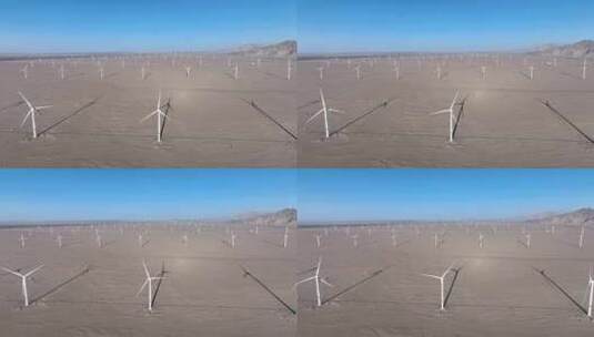 青海风力发电高清在线视频素材下载
